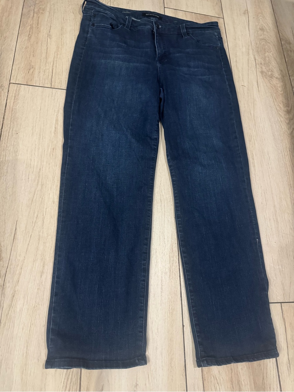 Liverpool The Straight Women's 16W Denim (Clifton Dark) - Picture 3 of 14